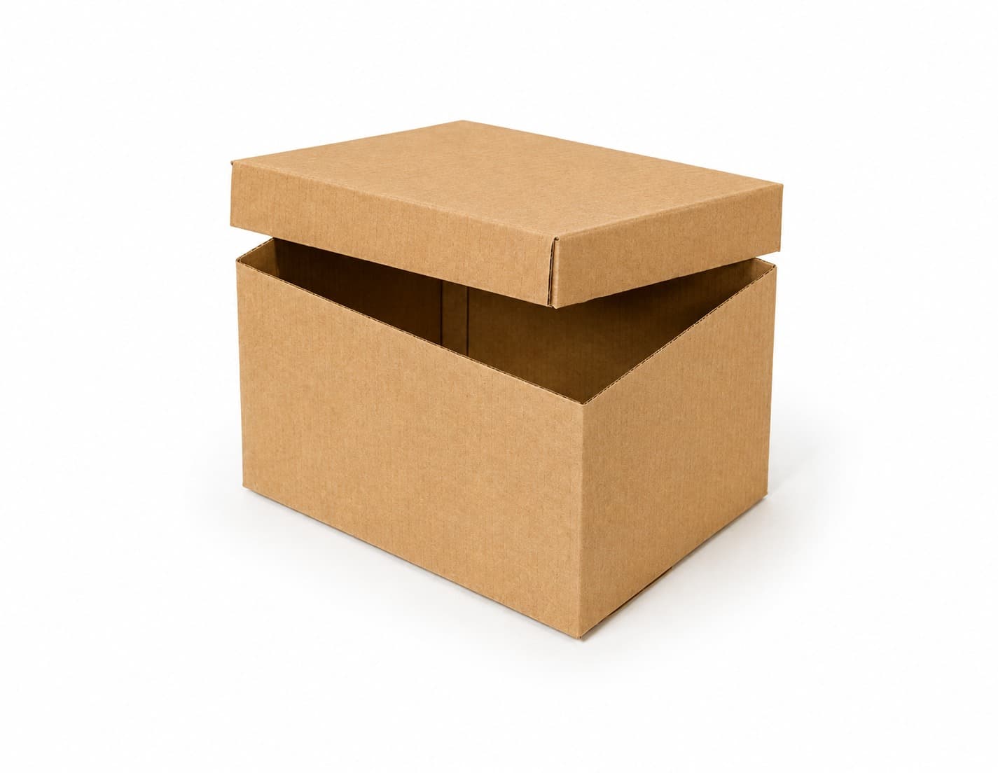 HSC Box — half slotted container corrugated box with open top for fast loading