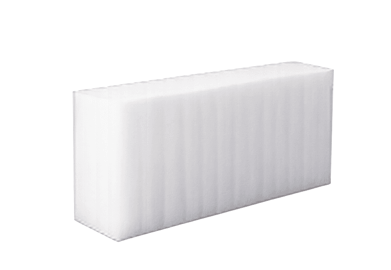 EPE Foam Block — solid cushioning foam block for bracing and fitted-cavity protection