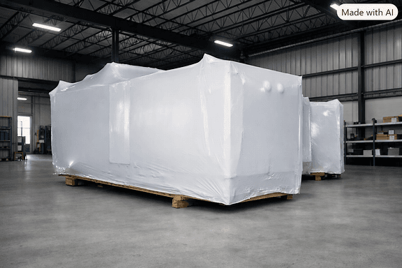 Poly Shrink Film — heat-shrinkable LDPE film for bundling, unitizing and tamper-evident packing