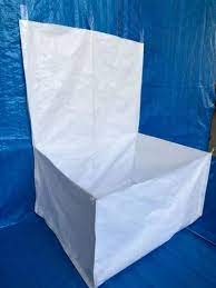 3D HDPE Bag — customized gusseted HDPE cover shaped to fully enclose a large component