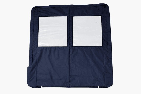 Heavy Duty Fabric Bag — reinforced synthetic bag with clear inspection windows for equipment protection