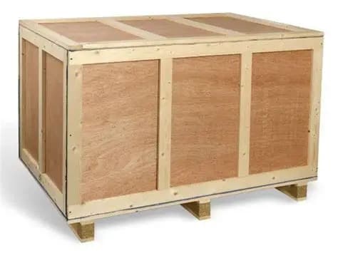 Plywood Box — nailed plywood packing case for export of machinery and components